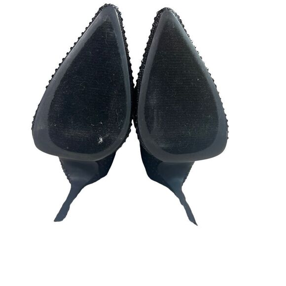 Glaze Brand Sexy Black Dazzle Studded Boots - Picture 8 of 9